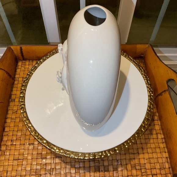 VTG Beautiful Signed Vase by Artist Peter Okumoto From Porcelain Hawaii 1999 - Picture 6 of 6